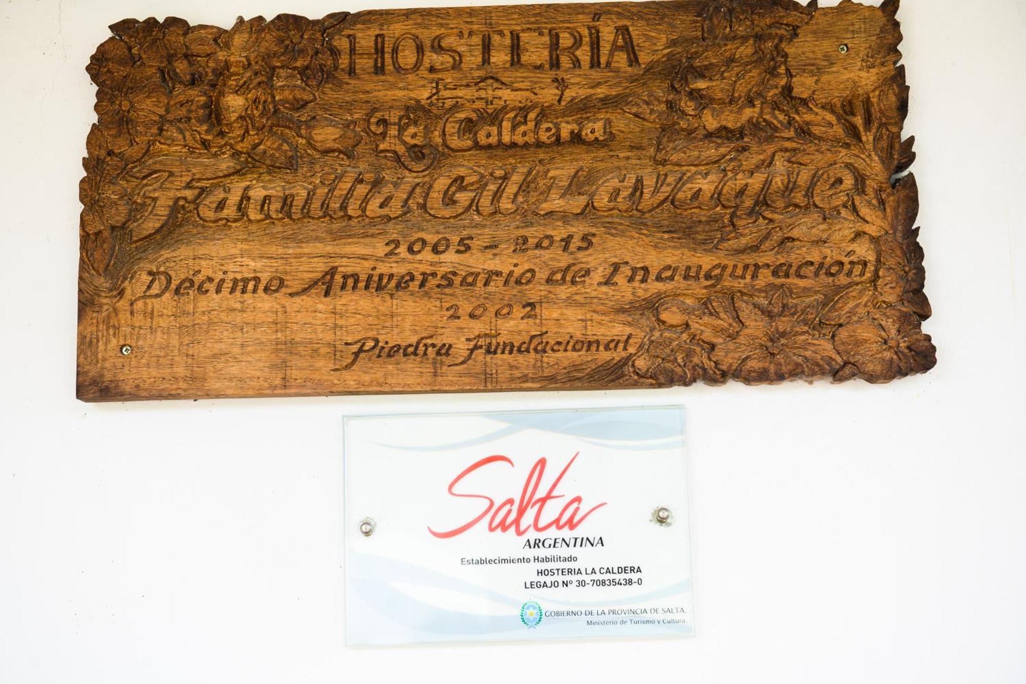 Hosteria La Caldera Luaran gambar